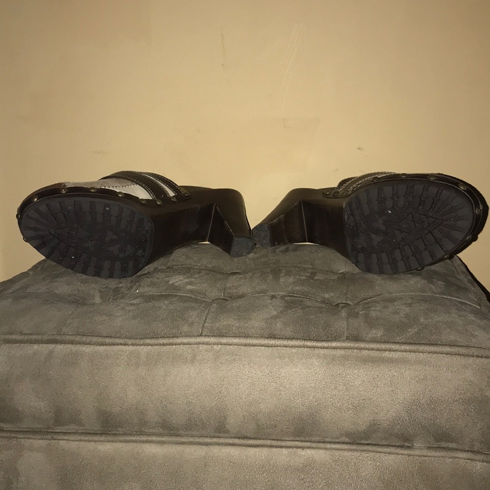 Coach Sabrina Chelsea Patchwork Clogs - Picture 4 of 5